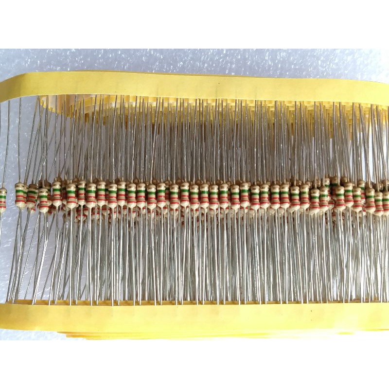 resistor 2m2 carbon 5% kaki kecil harga /10pcs