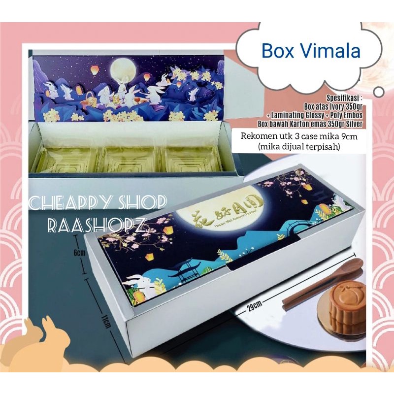 

Premium Box Mooncake 125gr isi 3 kue Box Kue Bulan Mika 9cm Dus isi 3 kue bulan Kotak Kue Bulan Dus mooncake kotak Mooncake Box festival kue bulan Mid autumn Box Hampers mooncake set pisau garpu mooncake Box Mooncake sekat 3 kue