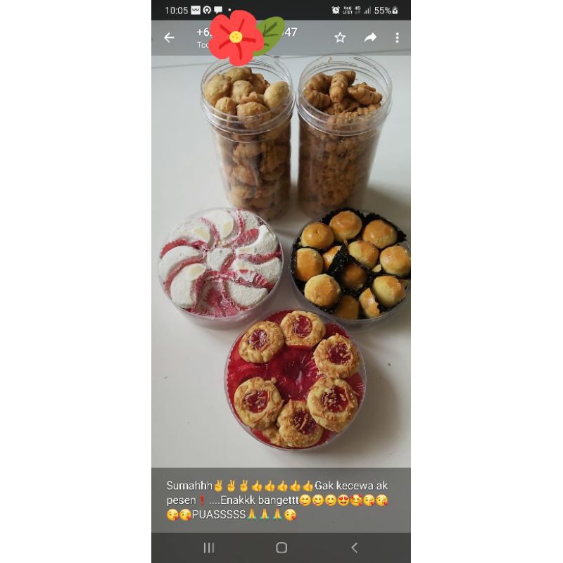 Nutella Berry Chez Tumbprint cokelat nutella cookies chocolate kue kering kuker strawberry blueberry halal murah kukis kue lebaran hampers parcel kue