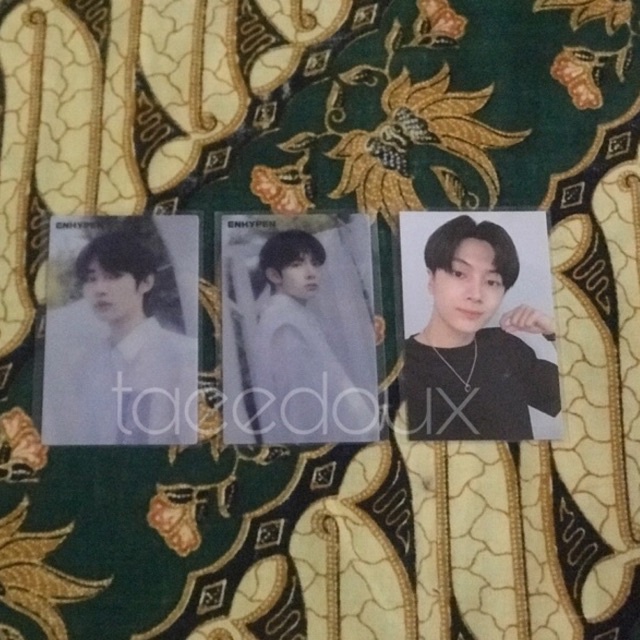 [READY] PHOTOCARD OFFICIAL ENHYPEN POB WEVERSE JAPAN JEPANG HANAKAI SUNGHOON HEESEUNG JAY UNIFORM UN