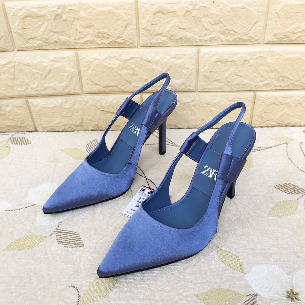 Sepatu Heels Satin ZR-122