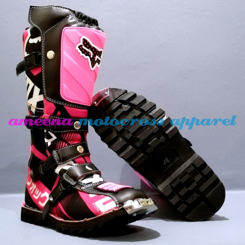 Sepatu Cross Fullprint Besi - Sepatu Trail Motocross - Sepatu MX Adventure - 008