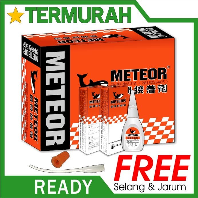 Lem Korea Tetes Cair Meteor Kayu Akrilik Besi Kulit Kuat Super Superglue Instant Glue Excellent - Padasamah