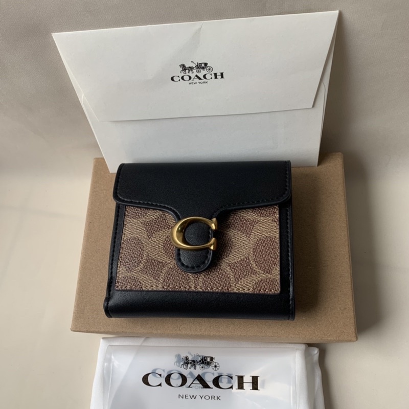 Coach Colorblock Signature Tabby Small Wallet