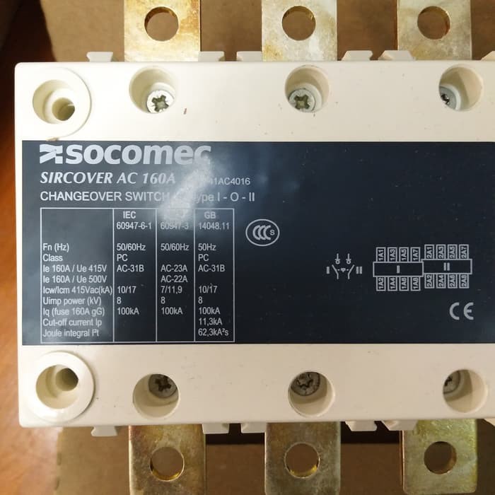 COS Sircover SOCOMEC 4P x 160A