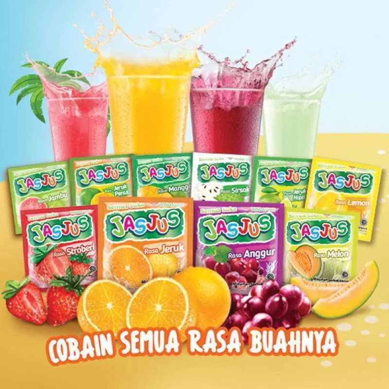 

Jasjus Powder Drink Renceng 10 Sachet All Variant