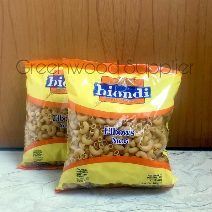 

Pasta Biondi - Elbows / Maccheroni / Makaroni 500G (Best Seller)