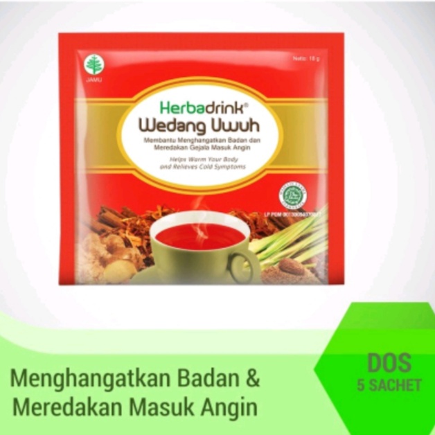 

Herbadrink Wedang Uwuh Minuman Hangatkan Badan, Redakan Masuk Angin 5 Sachet