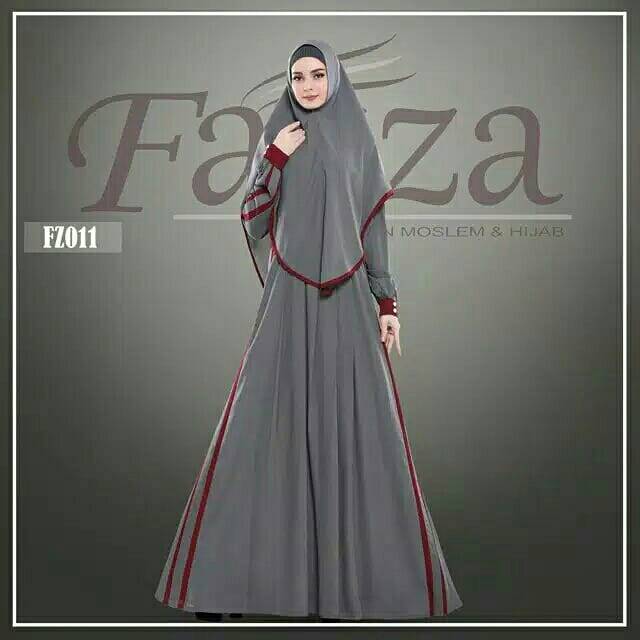 Gamis Syari Original Fazza // Baju Gamis