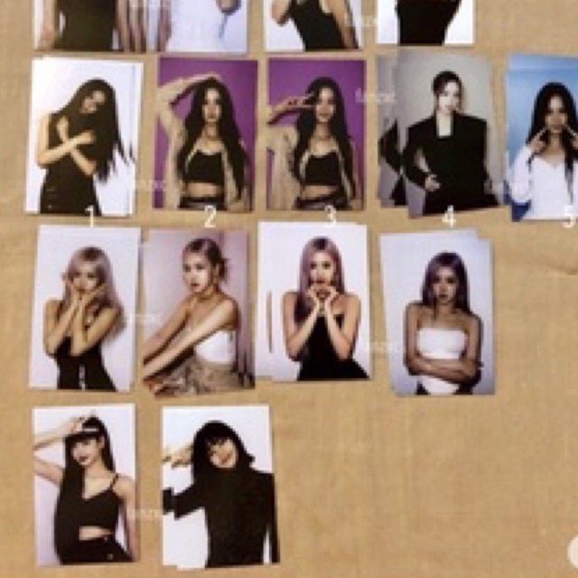 photocard blackpink official