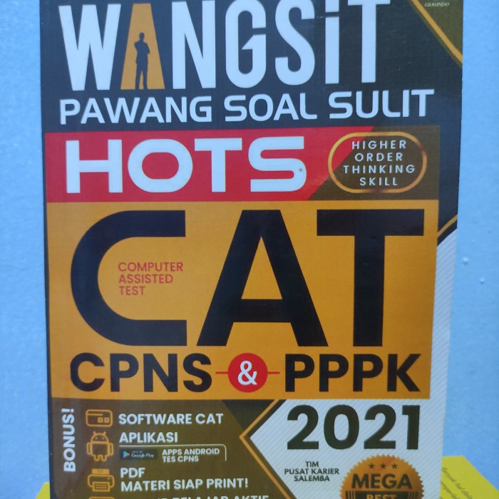 

GRATIS ONGKIR Buku Wangsit HOTS CAT CPNS & PPPK 2021 KPL432