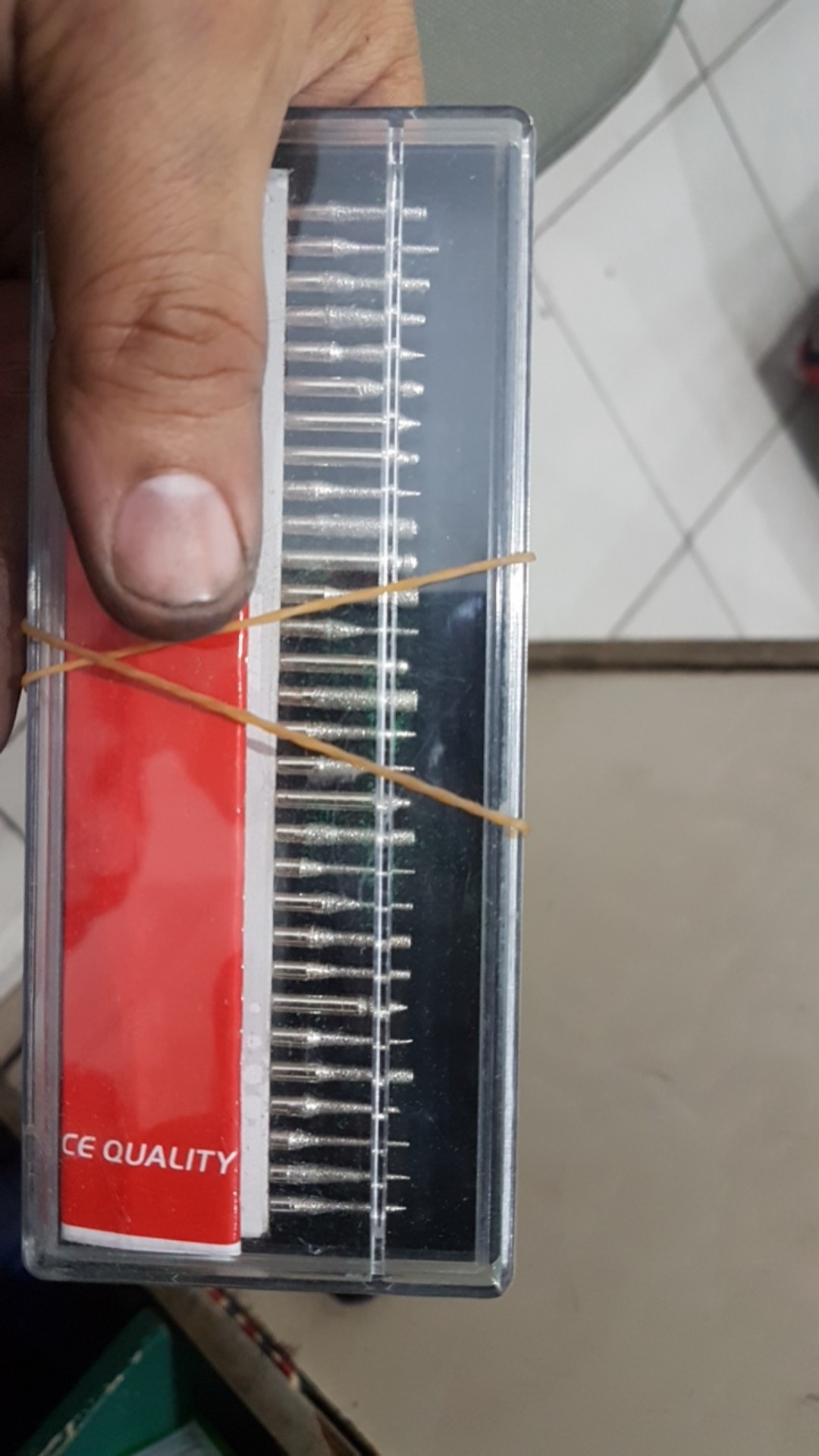 Mata Bor Cun Mini Grinder Diamond Bor Bit Set 30 Pcs