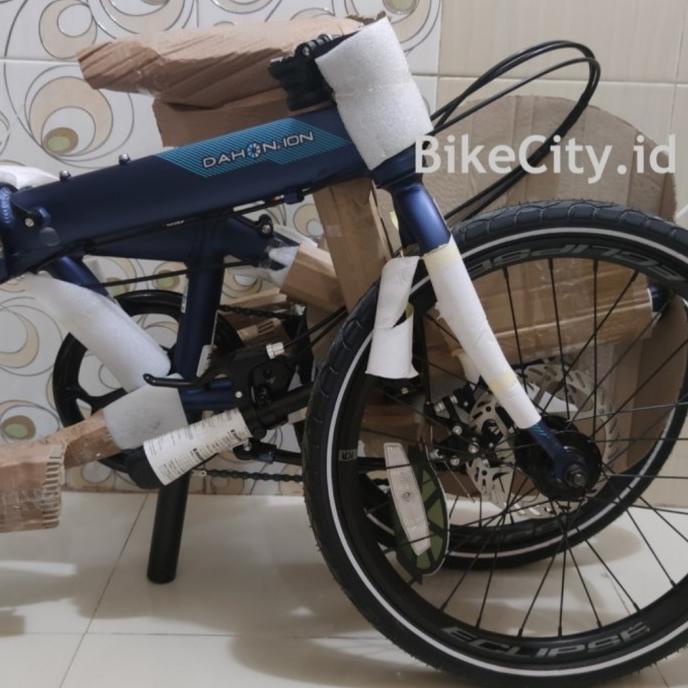 Terpercaya Sepeda Lipat Dahon Ion Madison 7Sp New 2020 (Blue) - Garansi Resmi