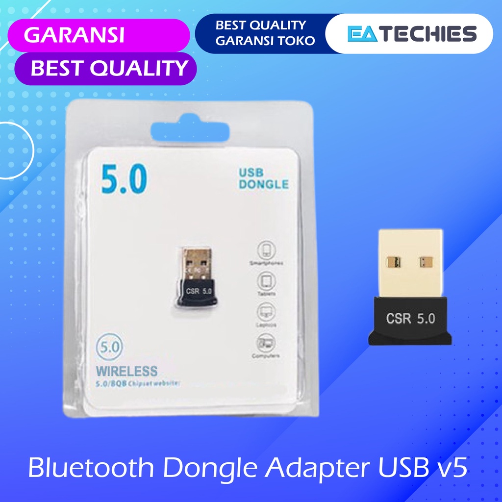 Bluetooth dongle 5.0 adapter USB CSR 5 / v5.0 / v5 PC / Audio High Quality