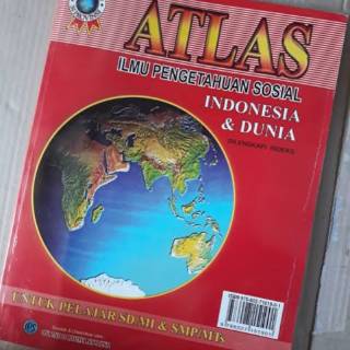 Atlas Dunia ( Terlengkap ) / Atlas Indonesia & Dunia Lengkap / Atlas ...