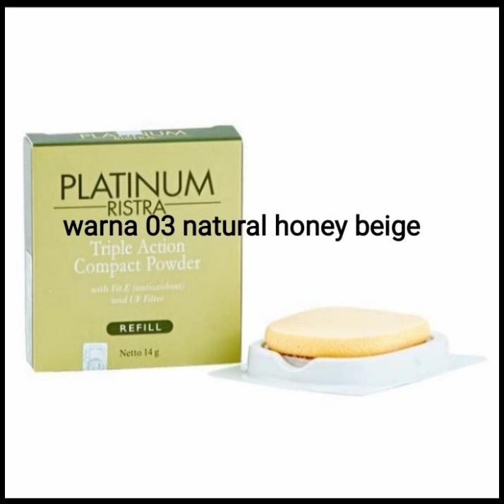 Daisy | Ristra Platinum Triple Action Compact Powder Refill 14 Gr 03 Natural