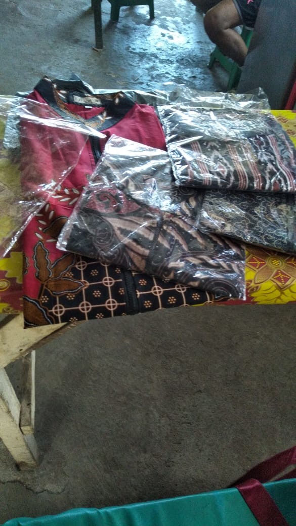 Promo 7.7 Mega Sale Tunik Batik Zipper Depan M L Xl Xxl