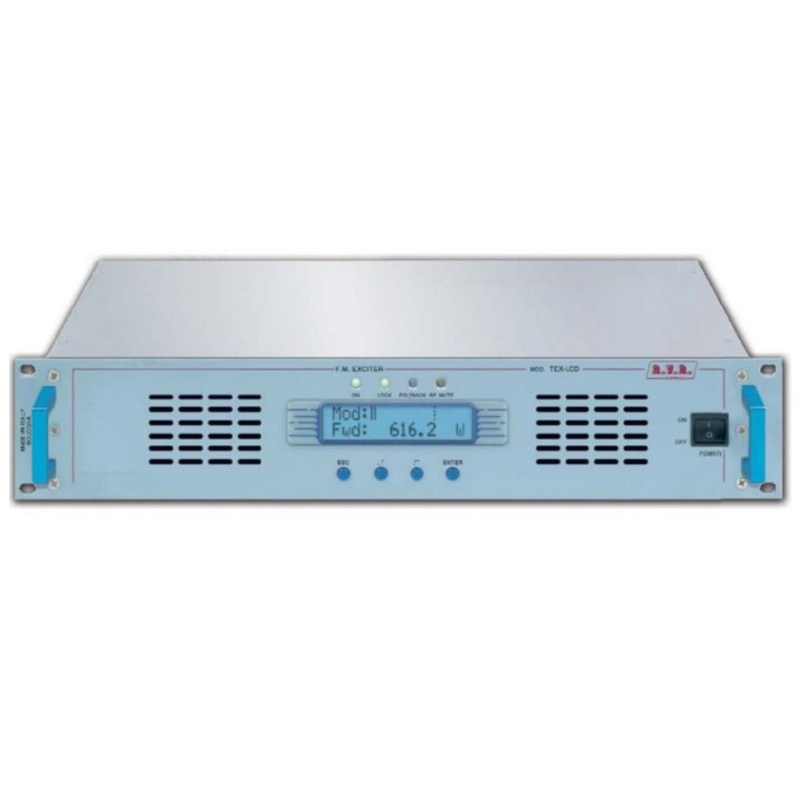 RVR Tex-30 LCD Exciter TEX30LCD 30 Watt Sertifikasi Postel