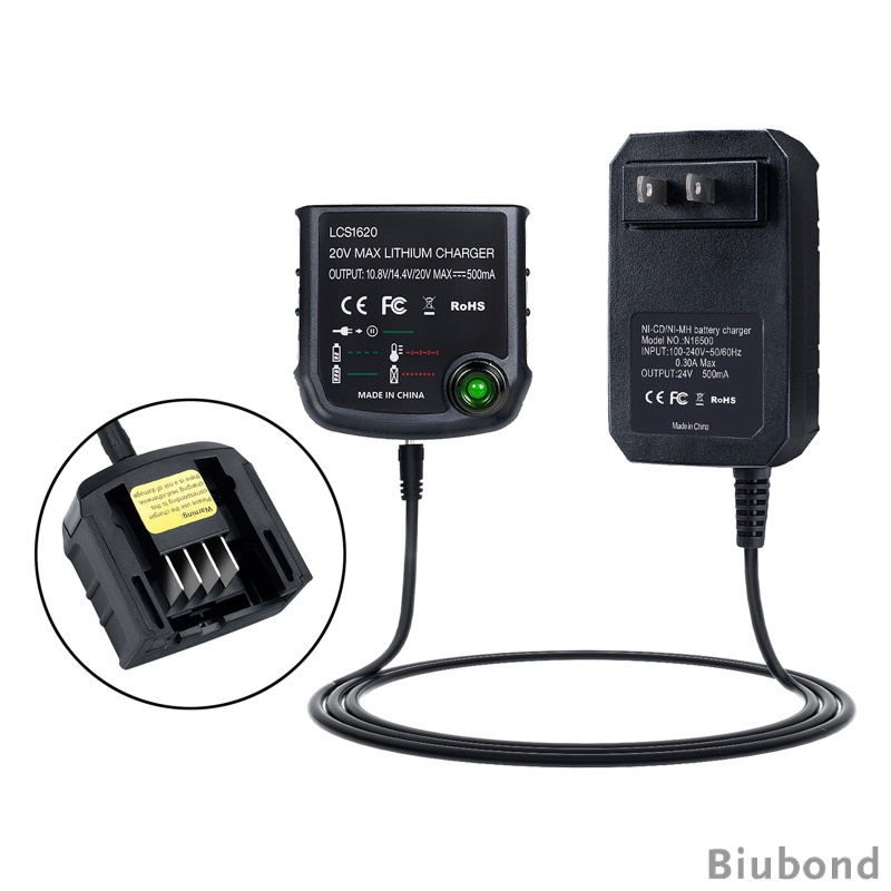 Lcs1620 Charger Baterai Lithium Ion 20v Max Untuk Lbxr20 Lbxr20-Ope Lb20 Lb2X4020-Ope