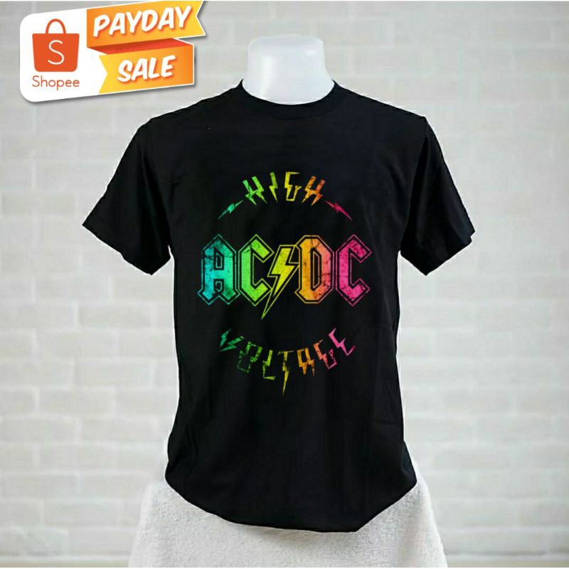 kaos band original distro clothing.id - AC-DC J039