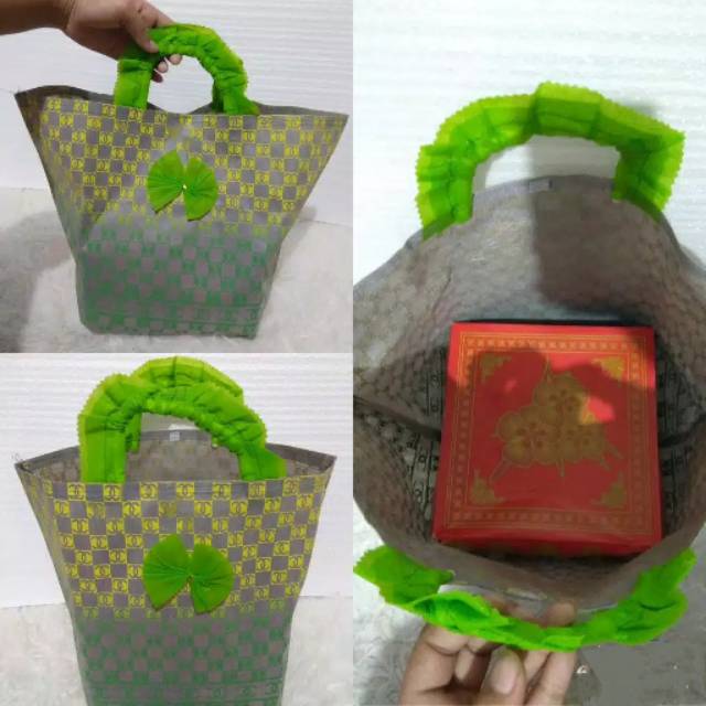 

MarMon- TAS TENTENG GOODIE BAG / GOODY BAG TAS TOTE SOUVENIR ULANG TAHUN ANAK BINGKISAN PERNIKAHAN