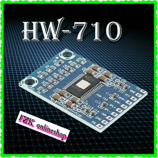 FZK> Amplifier Mini Class D TPA3116D2  XH-M562 Dual channel  Stereo