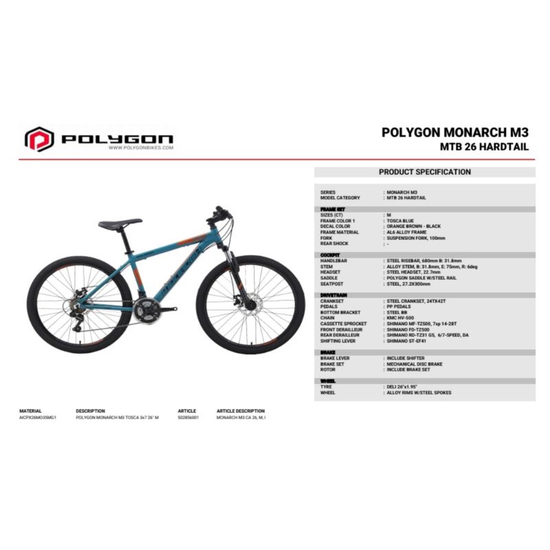 MTB Polygon Monarch 3.0