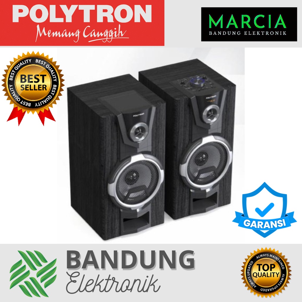 POLYTRON Speaker Aktif Bluetooth PAS-8F12 / PAS8F12 / PAS 8F12