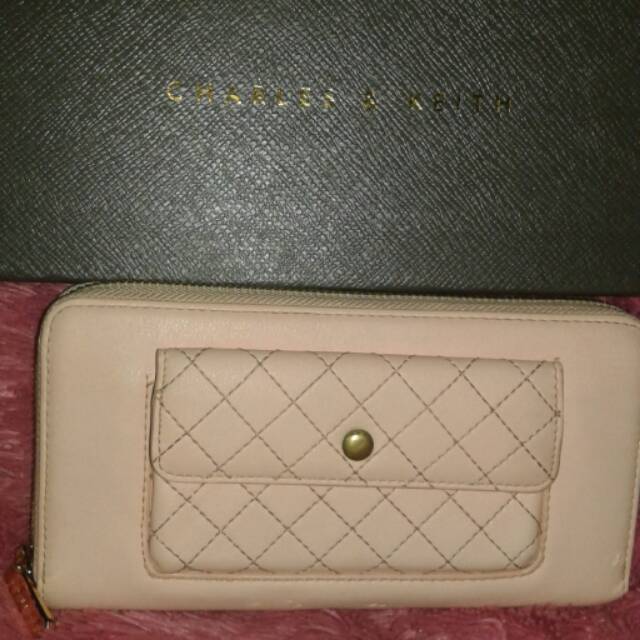CHARLES N KEITH LONG WALLET ORIGINAL