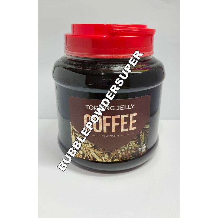 BARU - ITPIN Coffee Jelly Konyaku / QQ Coffee @1,2kg - Jelly Topping Minuman Rasa Coffee Premium