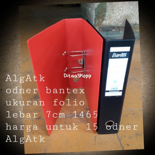 

Odner Bantex Size Folio. Harga Untuk 1 Dus Isi 15 Odner. - Hijau Muda 005