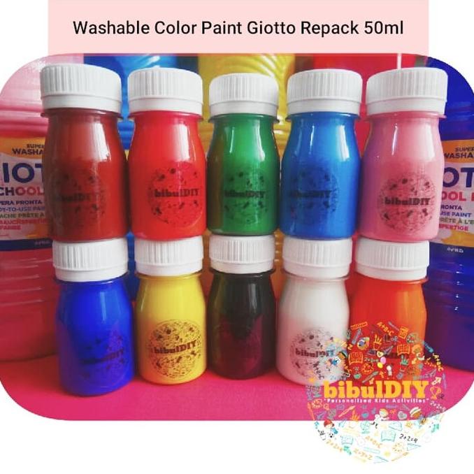 

Promo Awal tahun Washable Color Paint Giotto Repack 50ml Promo Awal tahun