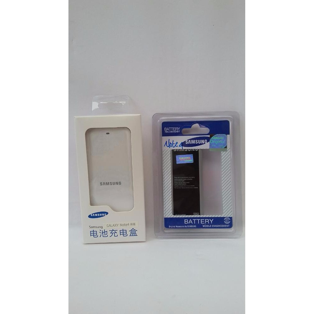 Baterai Batre Samsung Note 4 N910 Original 100% + Dekstop Charger Samsung Note 4 N910 Original 99%