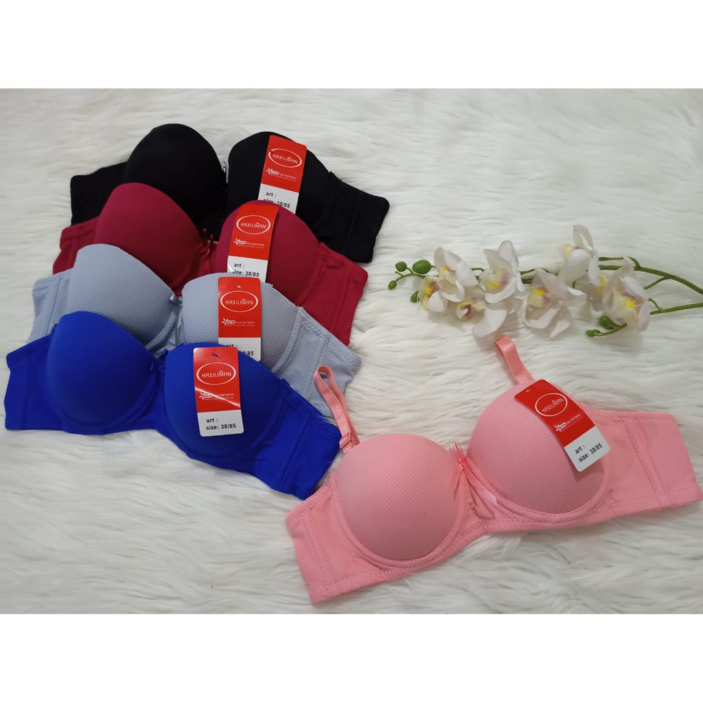 Bra BH Fashion Wanita Bra Cantik BH Kawat Busa Tipis /  ISABELLE 253-1