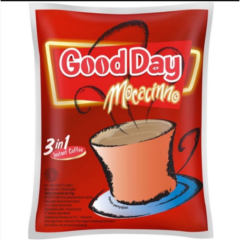 

Good Day mocacinno bag 5 renceng