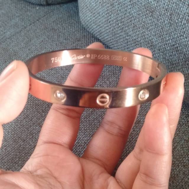 Gelang Cartier OSD rose gold