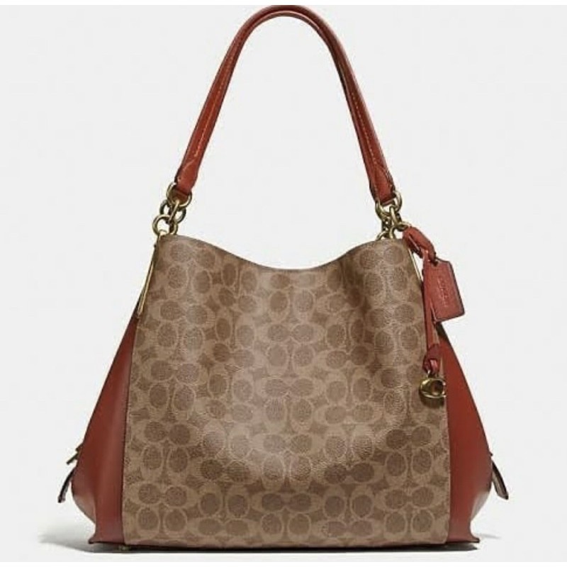 Preloved Coach Hallie Shoulder Bag (Dalton) Mirror