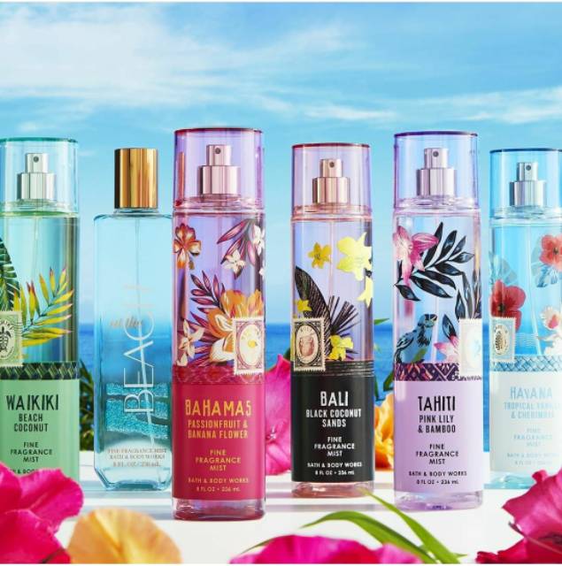 BATH &amp; BODY WORKS BBW HAVANA TROPICAL VANILLA &amp; CHERIMOYA MIST 236 ml