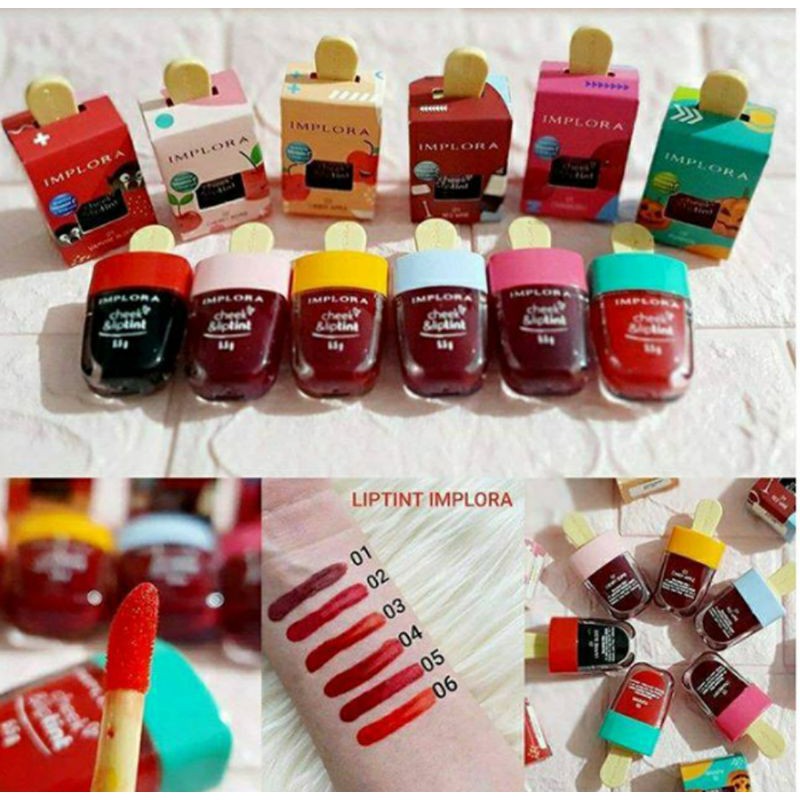 IMPLORA CHEEK &amp; LIP TINT ORIGINAL BPOM