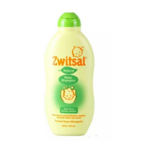 zwitsal baby shampoo natural dan classic 100ml