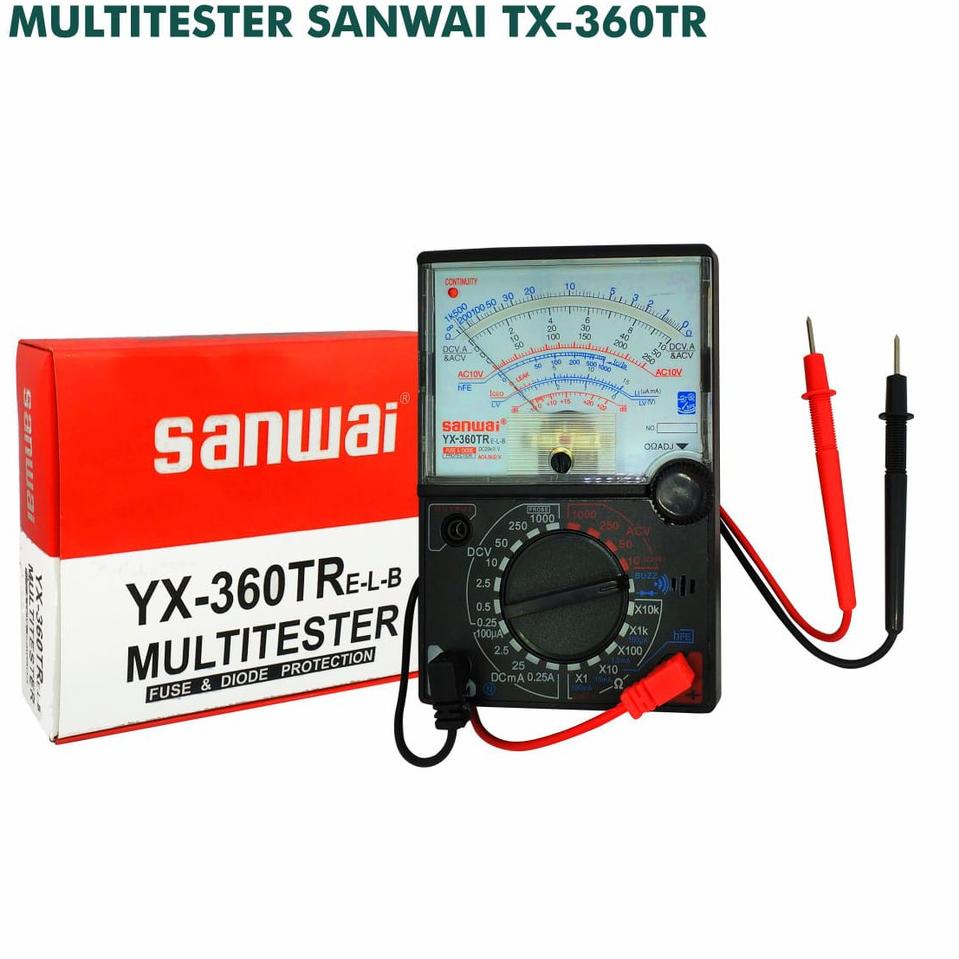 Jual Multitester Sunma Yx 360tr E L B Analog Multimeter Avometer Analog Alat Servis Hp 7e7 2880