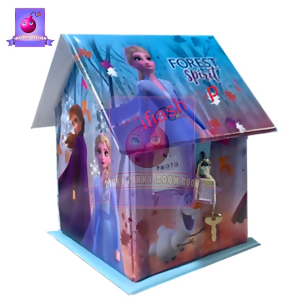 CRB Frozen II Celengan Rumah Besar Gembok Frozen II Elsa