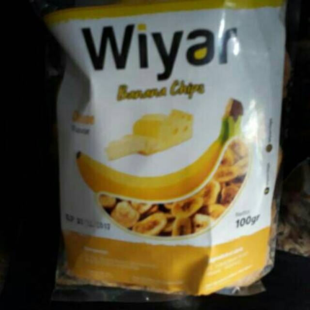 BANANA CHOCOLATE CHIPS WIYAR KERIPIK KRIPIK BUAH PISANG COKLAT PISCOK CAMILAN CEMILAN KHAS MALANG