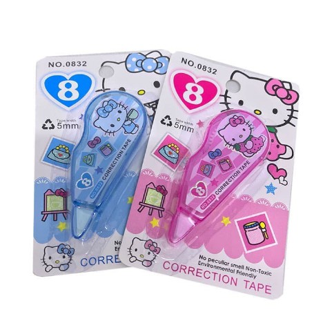 

Tip Ex Kertas Correction Tape / Tipe X Karakter Anak Perempuan / TIPE X HELLO KITTY LUCU BET SALER
