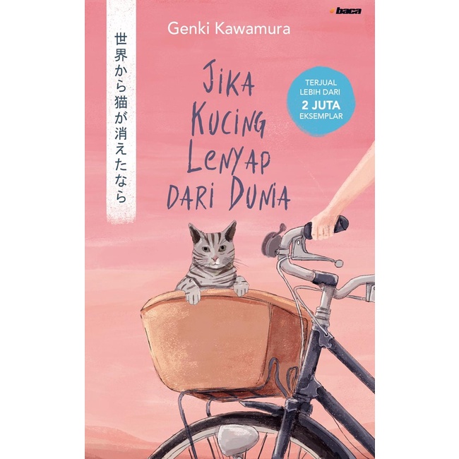 Buku Jika Kucing Lenyap Dari Dunia (Cover Pink) by GENKI LAWAMURA