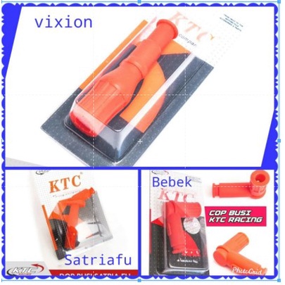 cop busi ktc racing kop busi ktc racing karet dop busi racing ktc ktc bebek moge ( universal ) Vixio