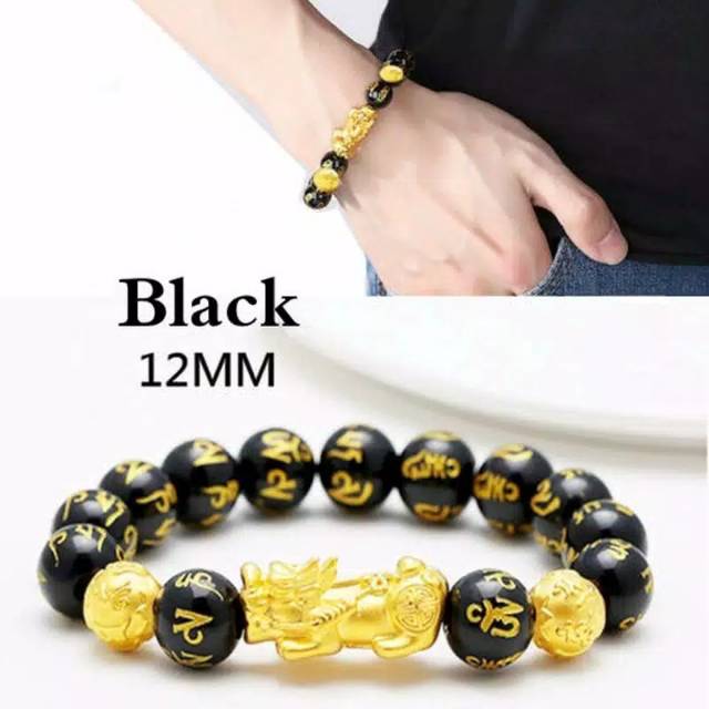 Hot Promo Gelang Batu Keberuntungan Hiasan Kepala Pi Xiu
