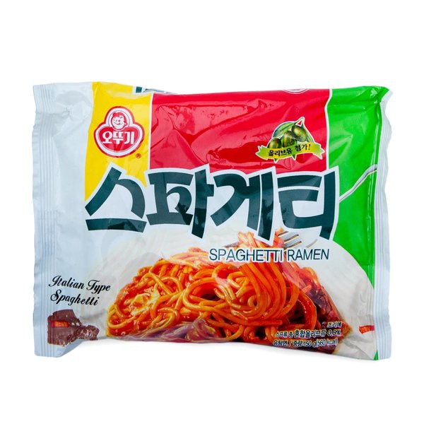 

Ottogi Spaghetti Ramen 150gr - Mi Instant Rasa Spaghetti - Made In Korea