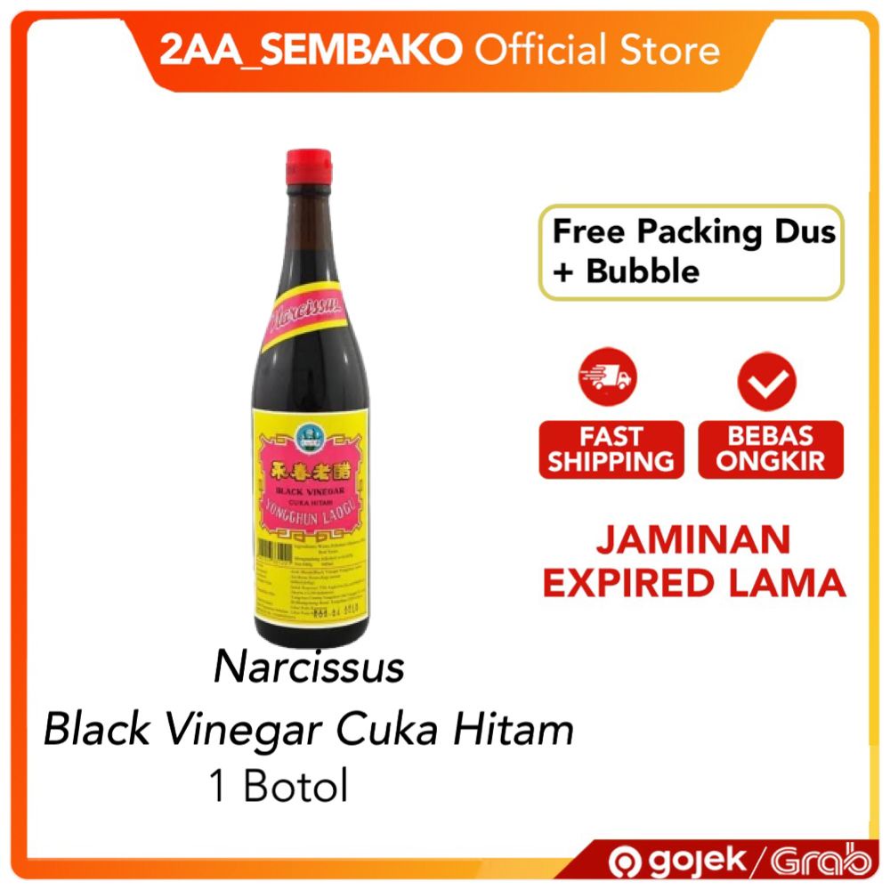 

Cuka Hitam Yong Ghun Lao Gu Narcissus Black Vinegar 640 ML 1 Pcs