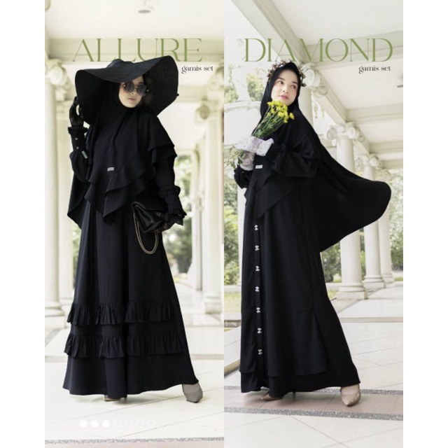 DIAMOND & ALLURE❤ GAMIS SET ORI BY ALWA HIJAB